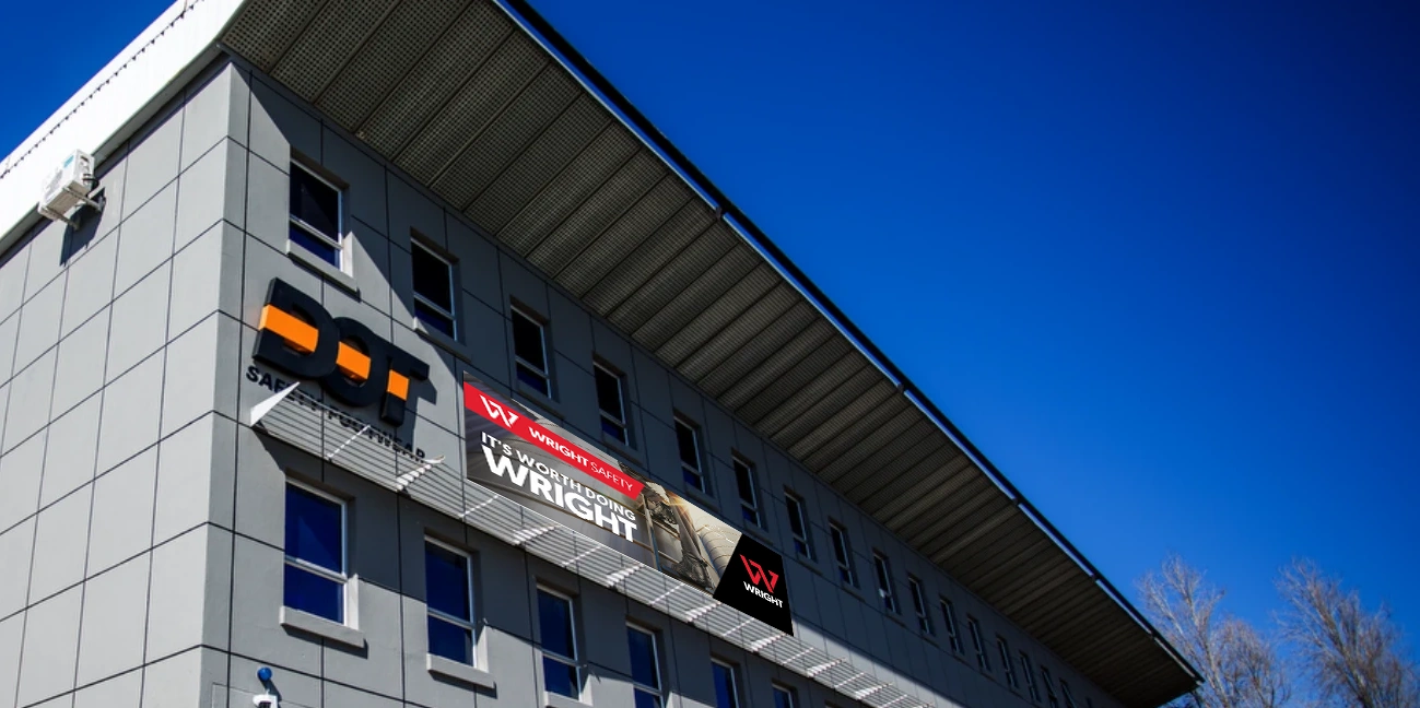 Front of the DOT premises in Southern Africa